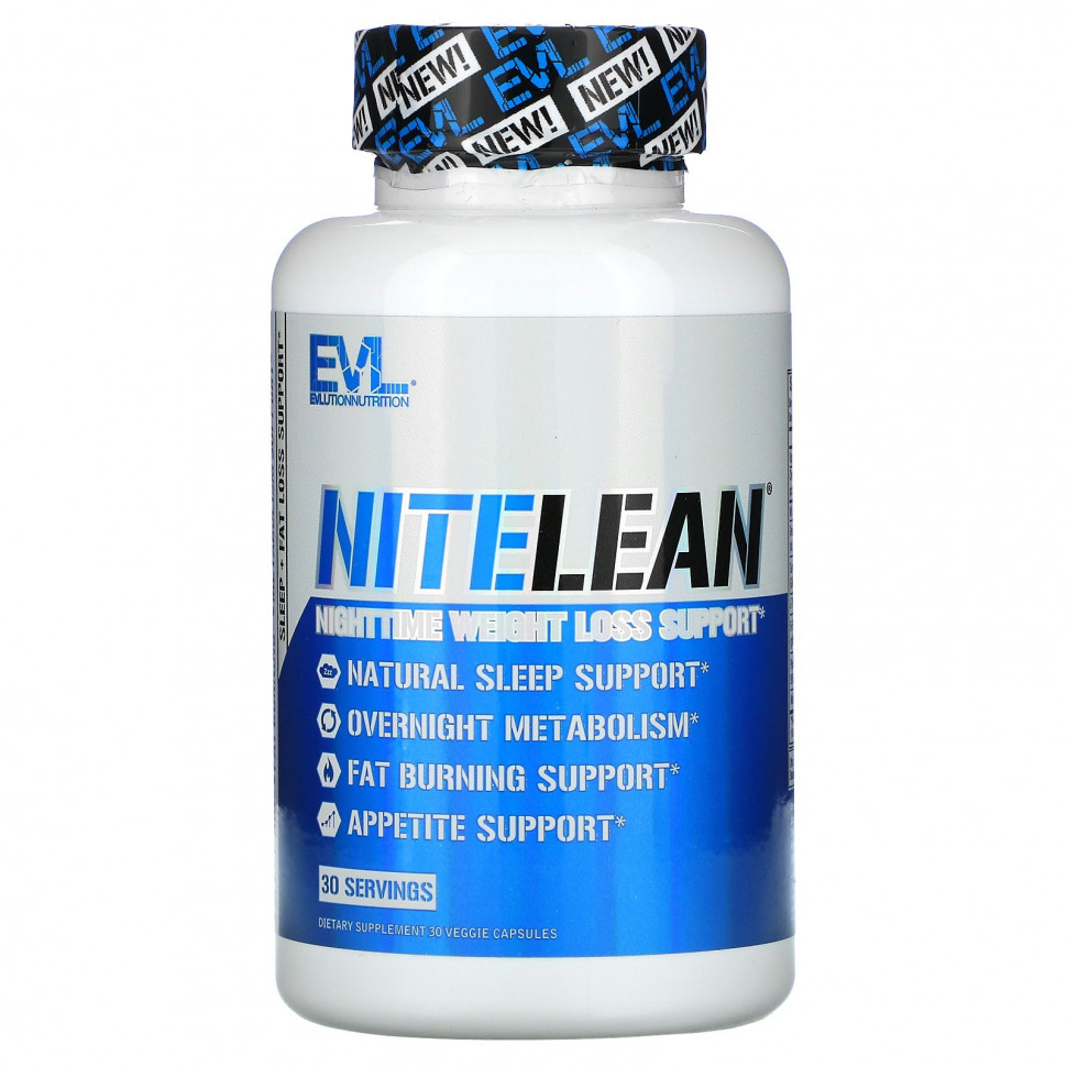   EVLution Nutrition, NiteLean,       , 30      -     -,    