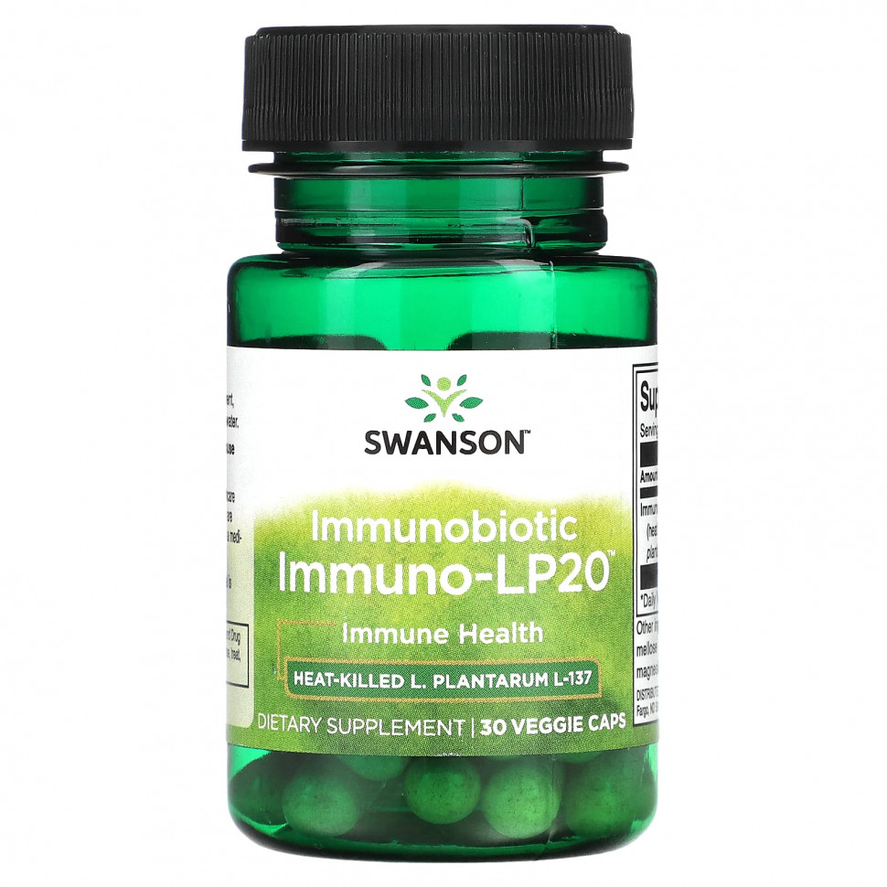   Swanson, Immunobiotic, Immuno-LP20, 30      -     -,    