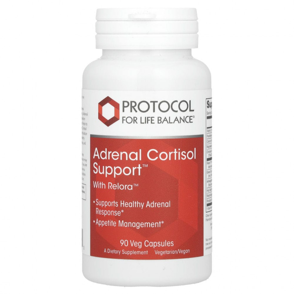   Protocol for Life Balance, Adrenal Cortisol Support  Relora,    , 90      -     -,    