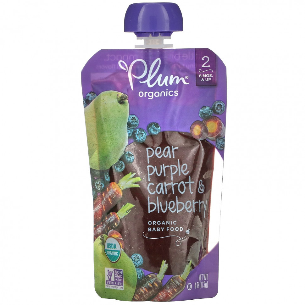   Plum Organics,   ,  2, ,    , 4  (113 )    -     -,    