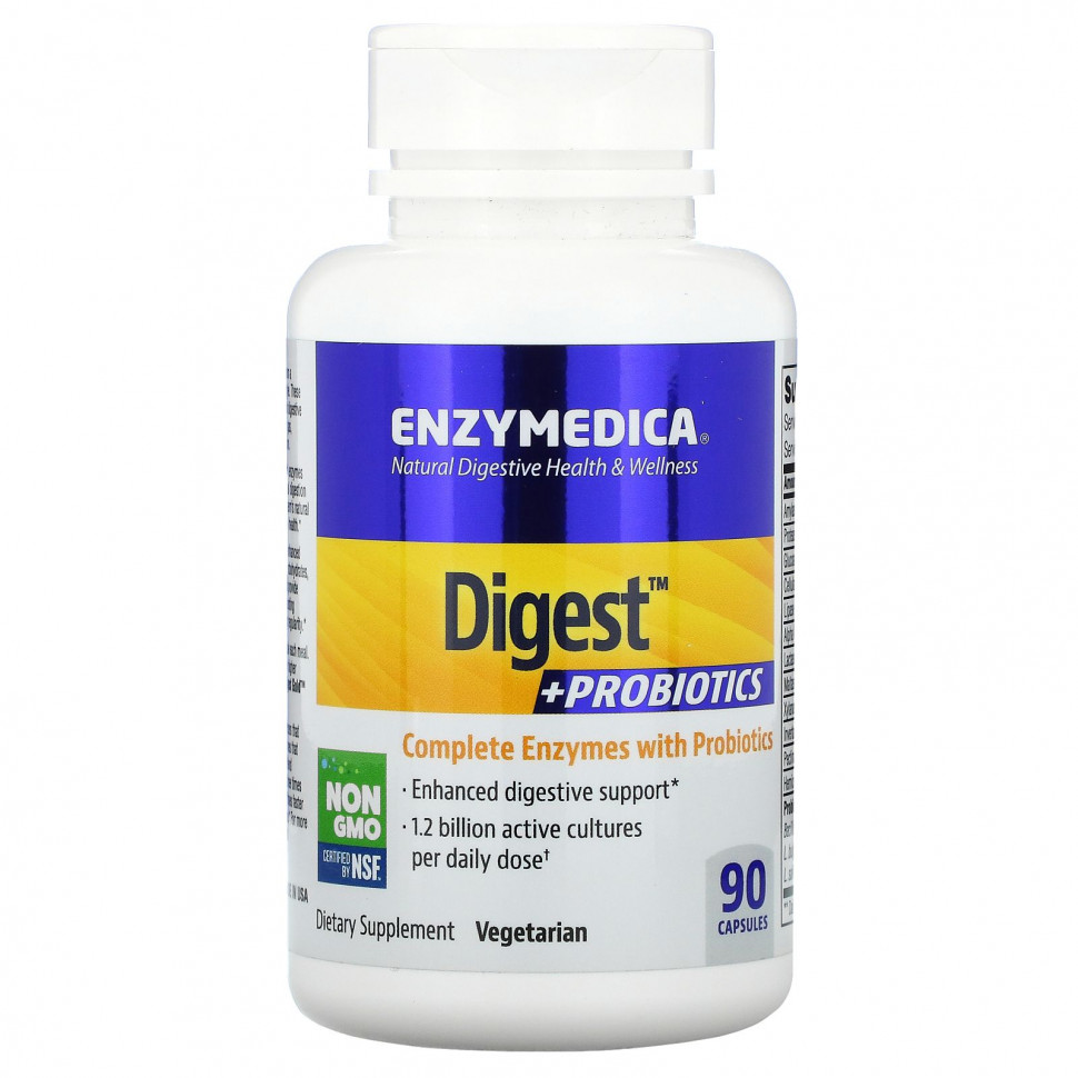   Enzymedica, Digest + , 90     -     -,    