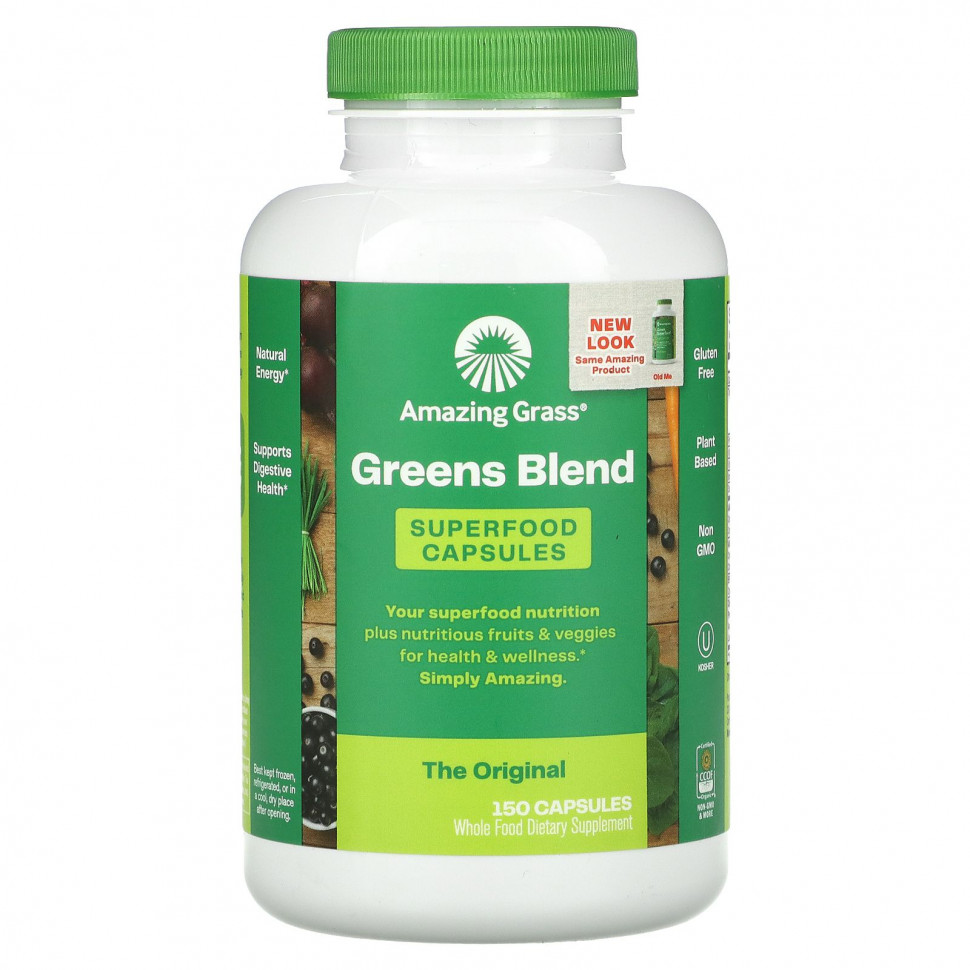   Amazing Grass, Greens Blend, The Original, 150     -     -,    