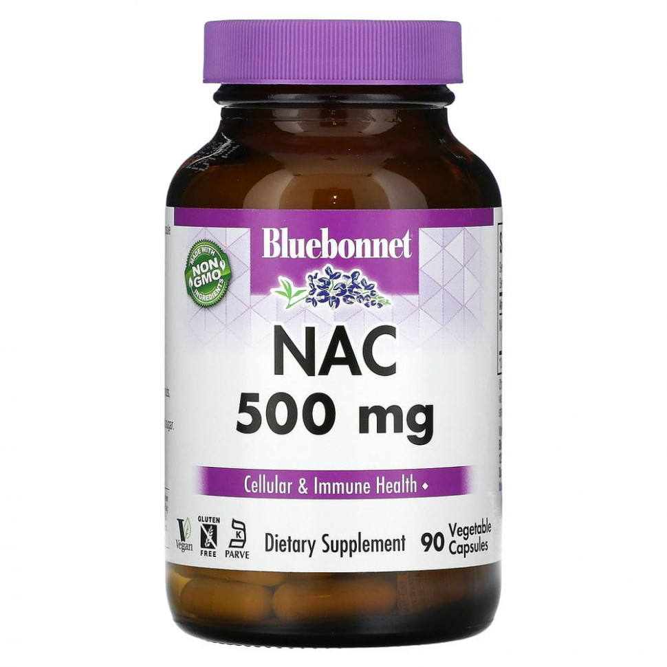   Bluebonnet Nutrition, NAC, 500 , 90      -     -,    