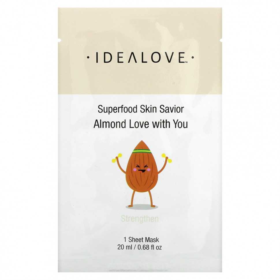 Idealove, Superfood Skin Savior, Almond Love with You, 1  , 20  (0,68 . ) , IHerb ()  