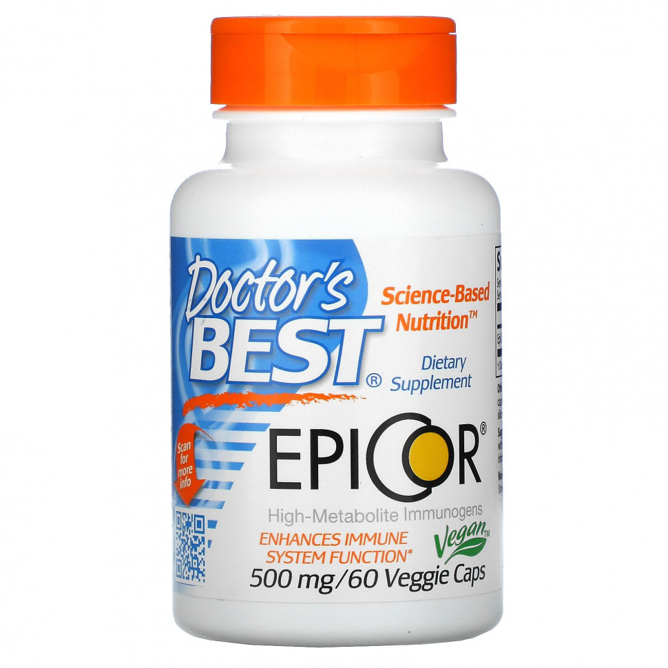   Doctor's Best, Epicor, 500 , 60      -     -,    