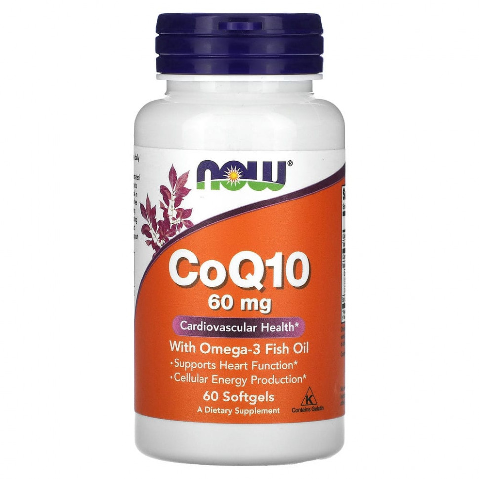   NOW Foods,  Q10, 60 , 60      -     -,    