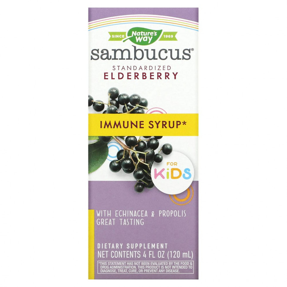   Nature's Way, Sambucus  ,   ,    , 120  (4 . )    -     -,    