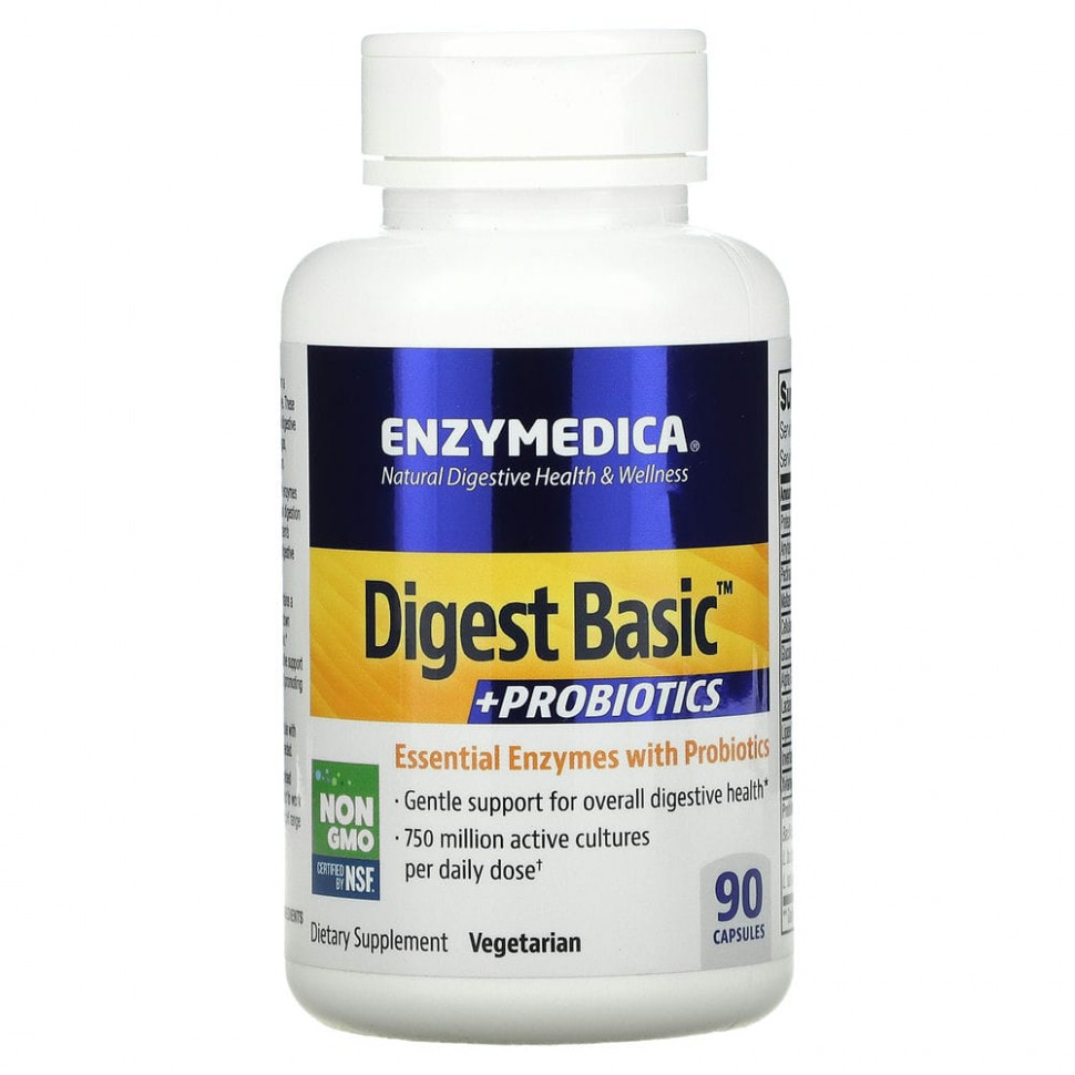   Enzymedica, Digest Basic  , 90     -     -,    