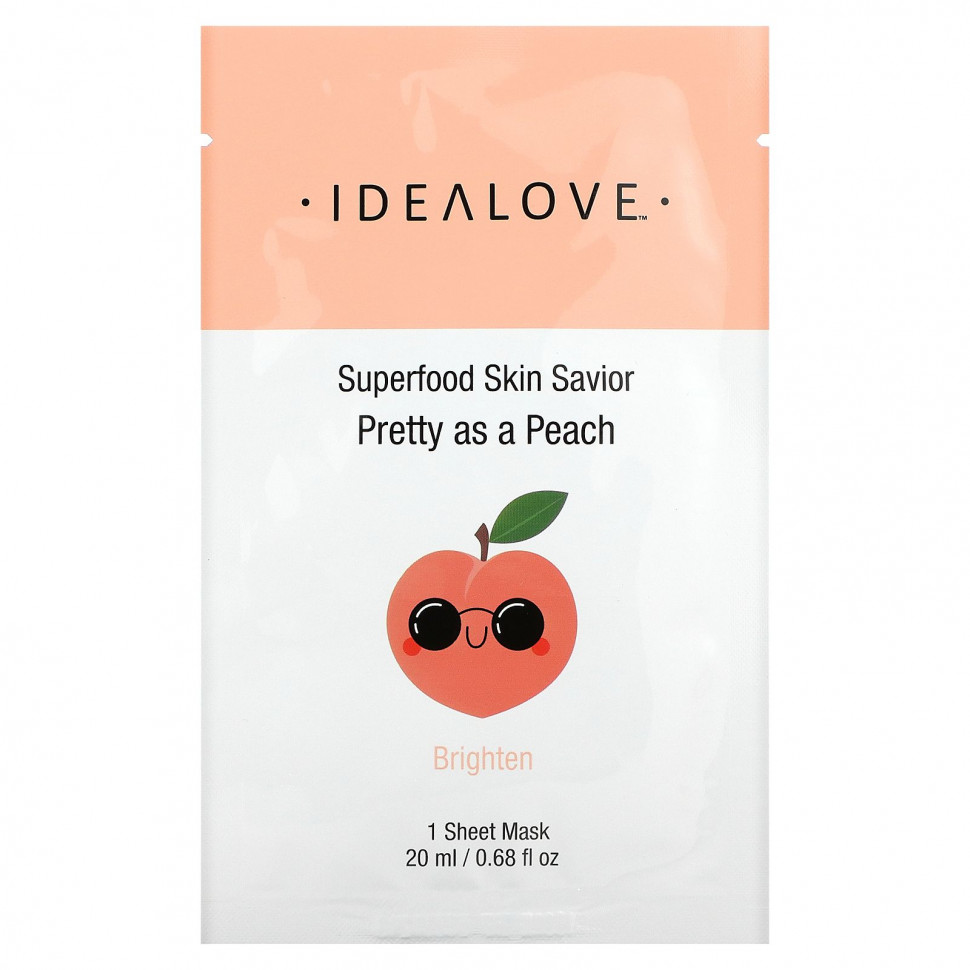   Idealove, Superfood Skin Savior, Pretty as a Peach, 1  , 20  (0,68 . )    -     -,    