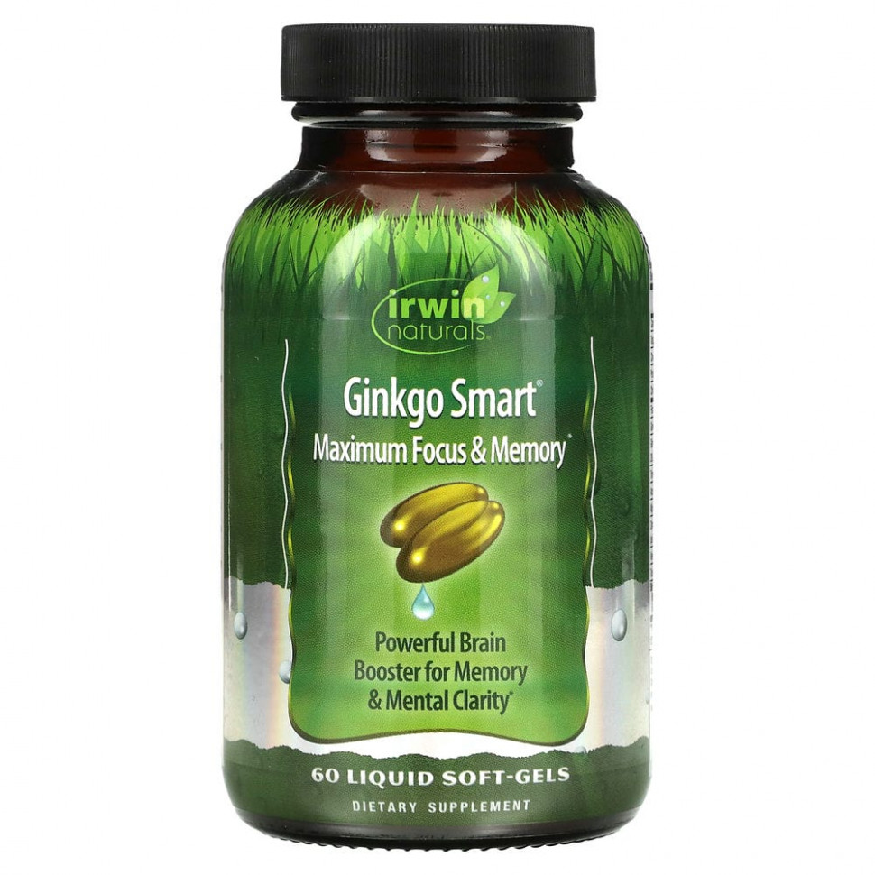   Irwin Naturals, Ginkgo Smart,    , 60      -     -,    