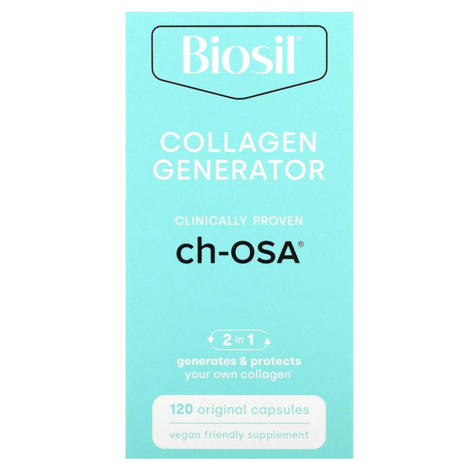   BioSil by Natural Factors, ch-OSA Advanced Collagen Generator,   , 120      -     -,    