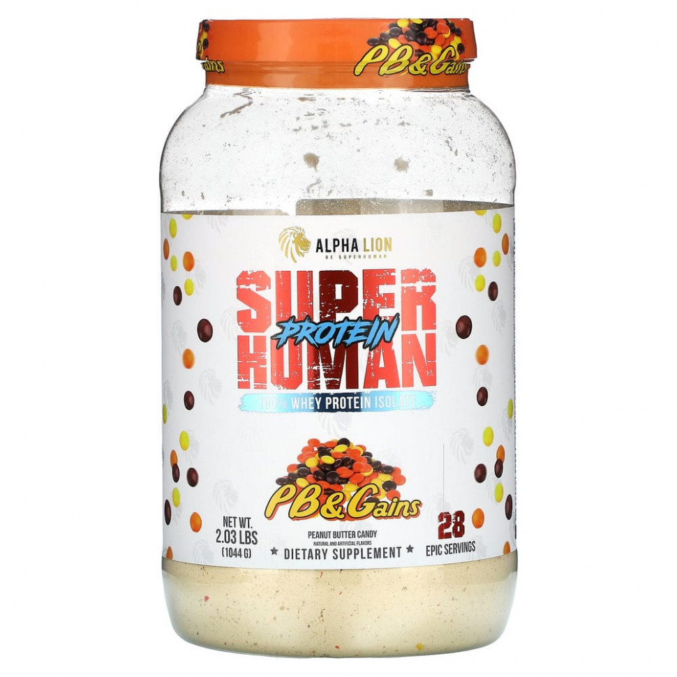   ALPHA LION, SuperHuman Protein, PB & Gains,    , 1044  (2,03 )    -     -,    