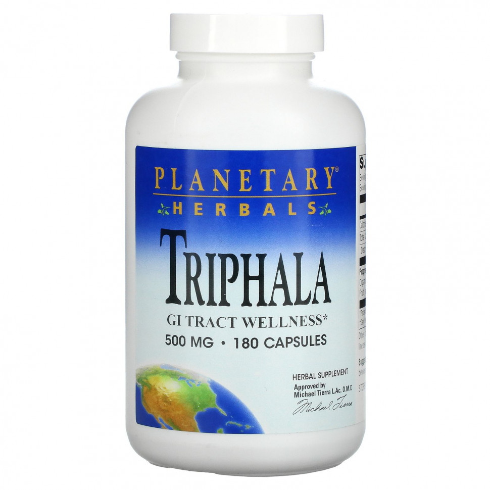   Planetary Herbals, Triphala, 500 , 180     -     -,    