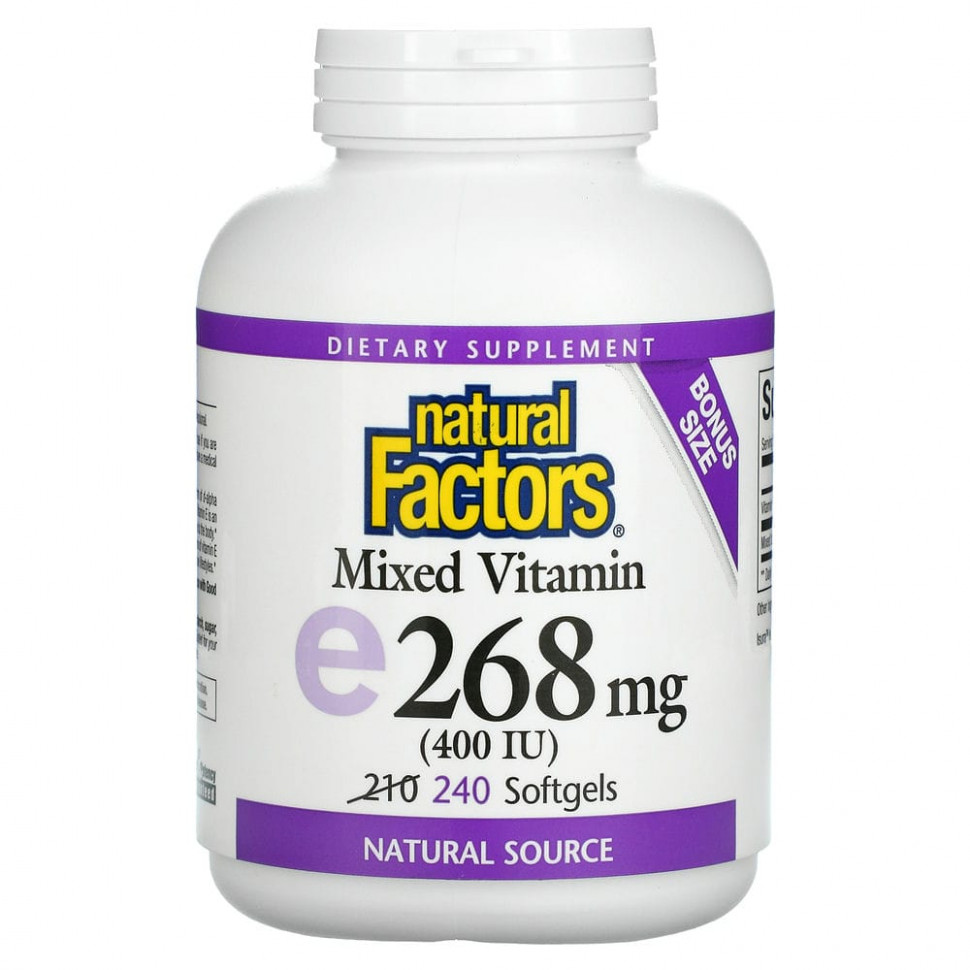   Natural Factors,  , 400 , 240       -     -,    