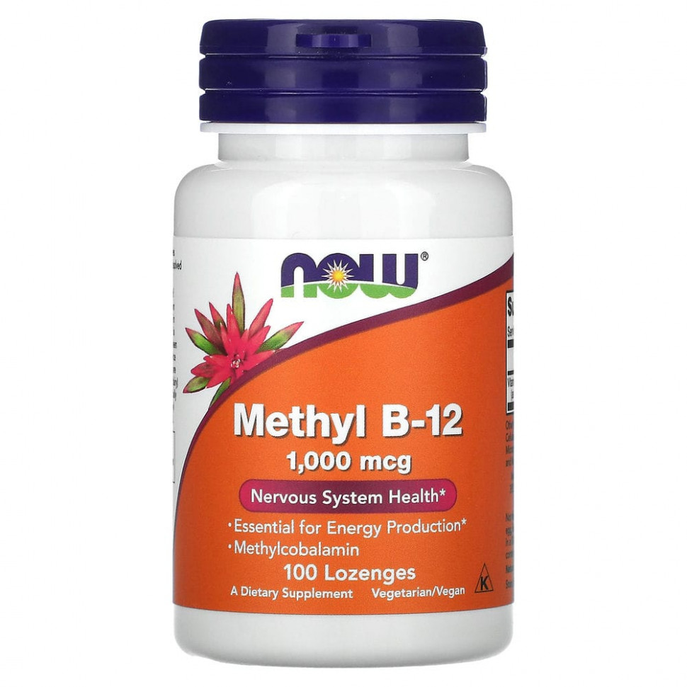   NOW Foods, Methyl B-12, , 1000 , 100       -     -,    