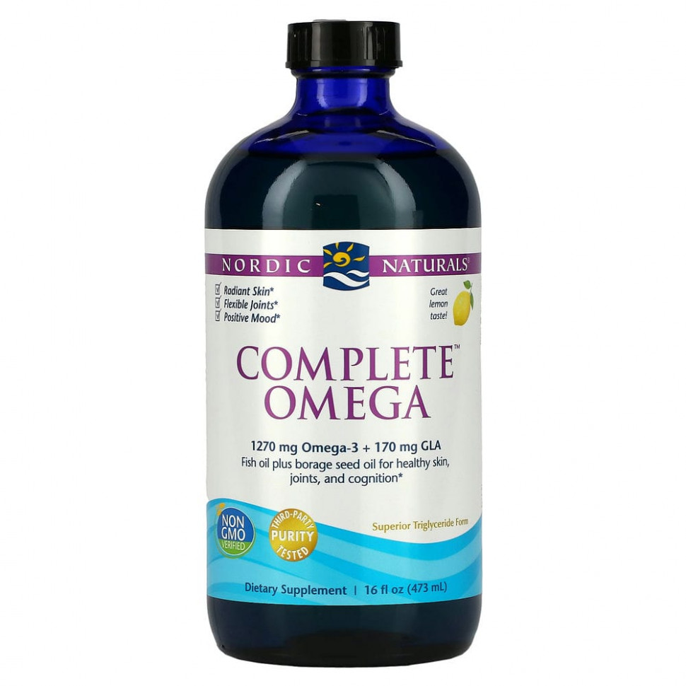   Nordic Naturals, Complete Omega, , 473  (16  )    -     -,    