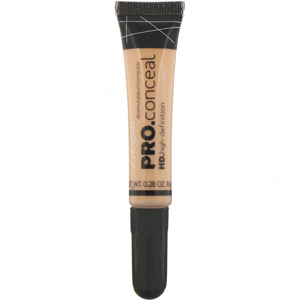   L.A. Girl,  Pro Conceal HD Concealer,  Natural, 8     -     -,    