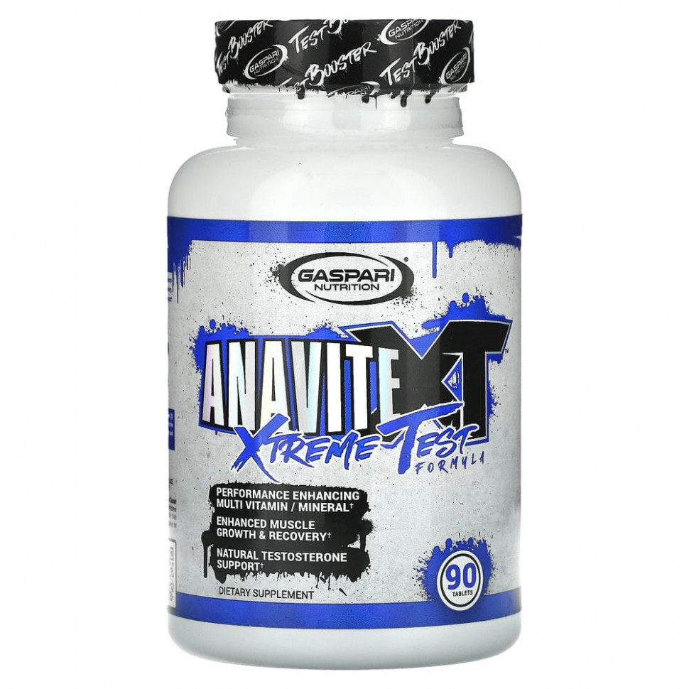   Gaspari Nutrition, Anavite Xtreme Test Formula`` 90     -     -,    