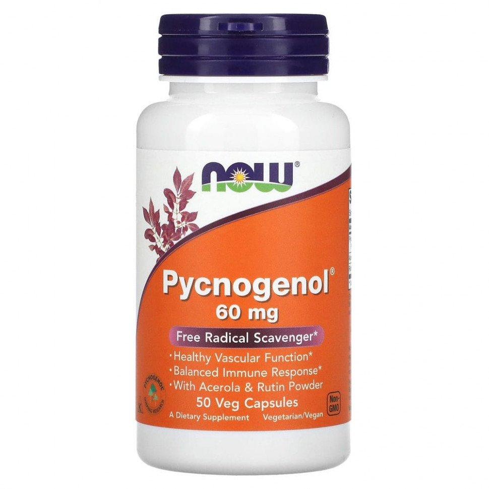   NOW Foods, Pycnogenol (), 60 , 50      -     -,    