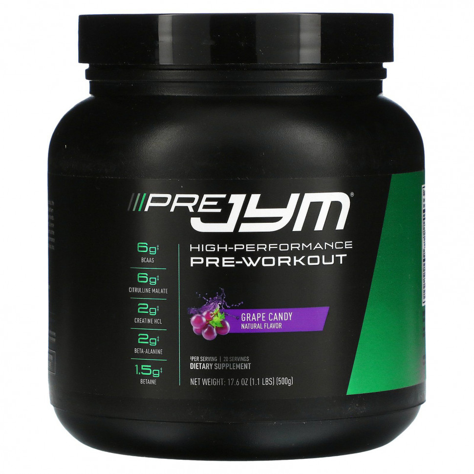   JYM Supplement Science, Pre JYM, High Performance Pre-Workout,  , 1,1  (500 )    -     -,    