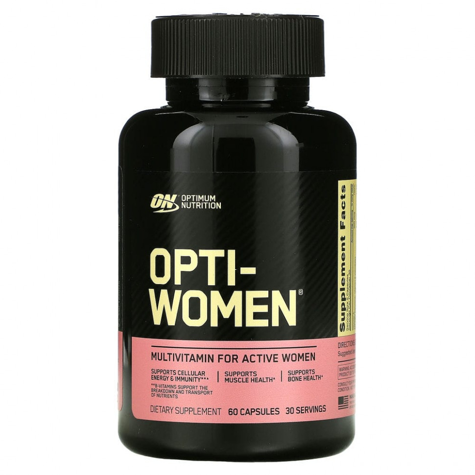   Optimum Nutrition, Opti-Women, 60     -     -,    