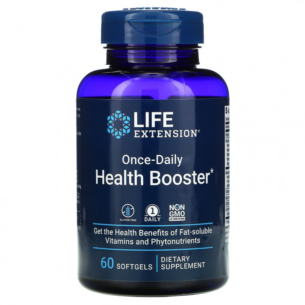   Life Extension, Once-Daily Health Booster, 60      -     -,    