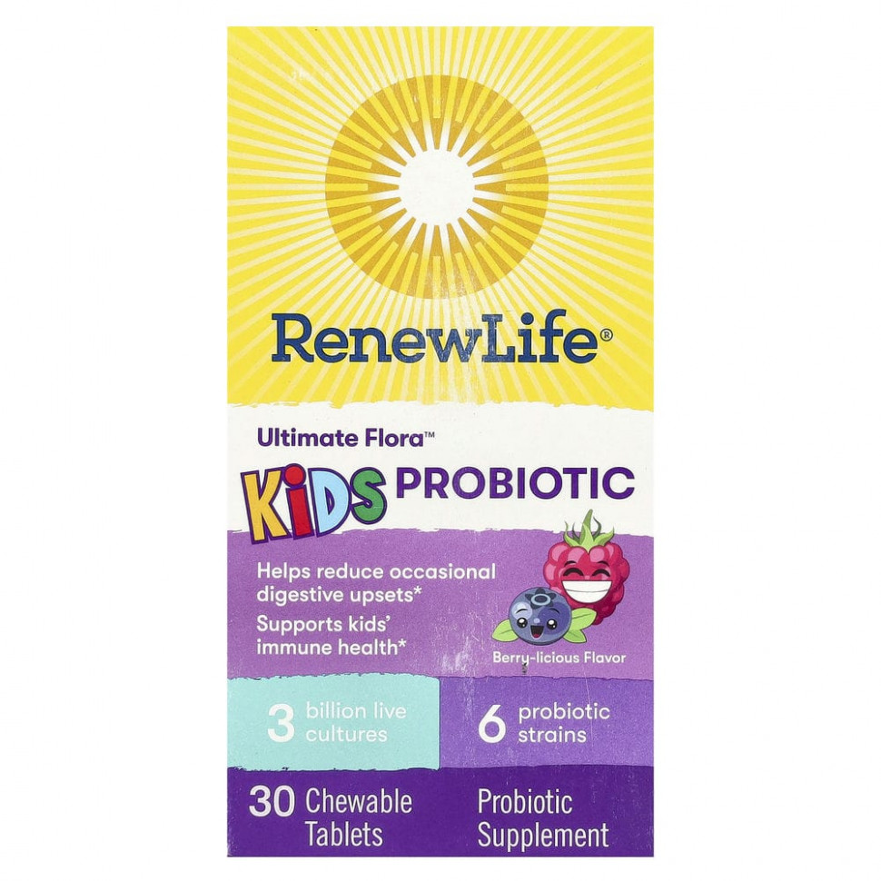   Renew Life, Ultimate Flora,   ,  , 3   , 30      -     -,    