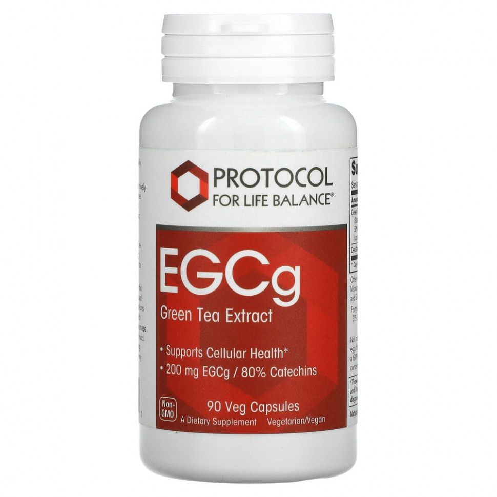   Protocol for Life Balance, EGCG,   , 200 , 90      -     -,    