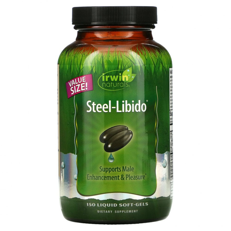   Irwin Naturals, Steel-Libido, 150         -     -,    