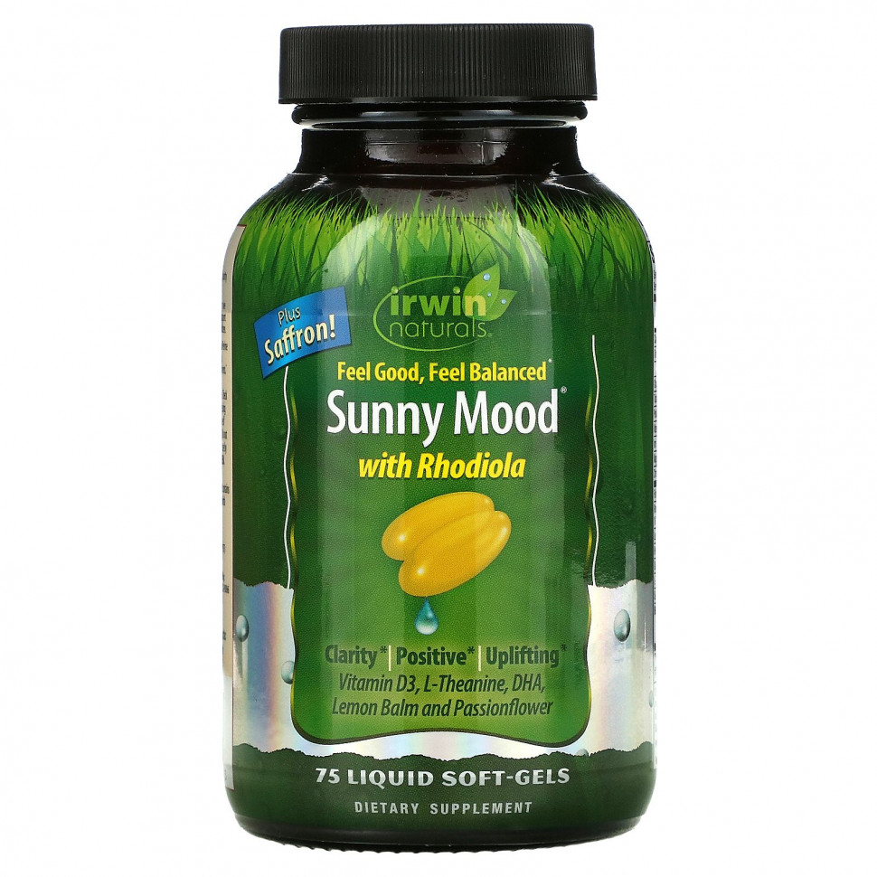   Irwin Naturals, Sunny Mood, 75         -     -,    