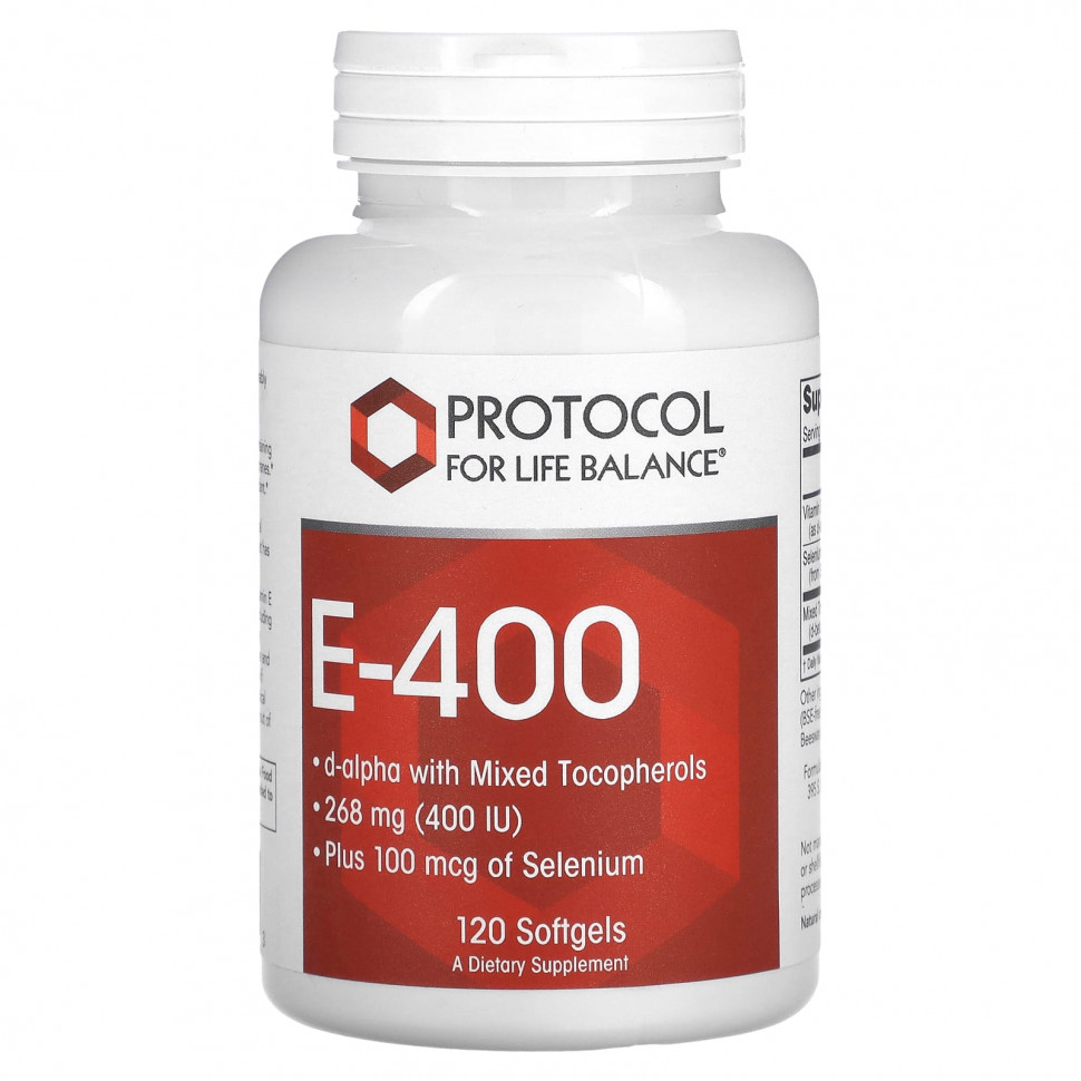   Protocol for Life Balance, E-400, 268  (400 ), 120      -     -,    