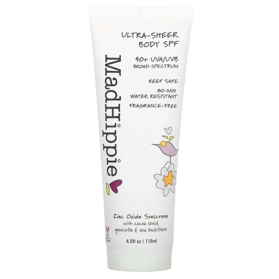   Mad Hippie, Ultra-Sheer Body, SPF, 40+, 118  (4 . )    -     -,    