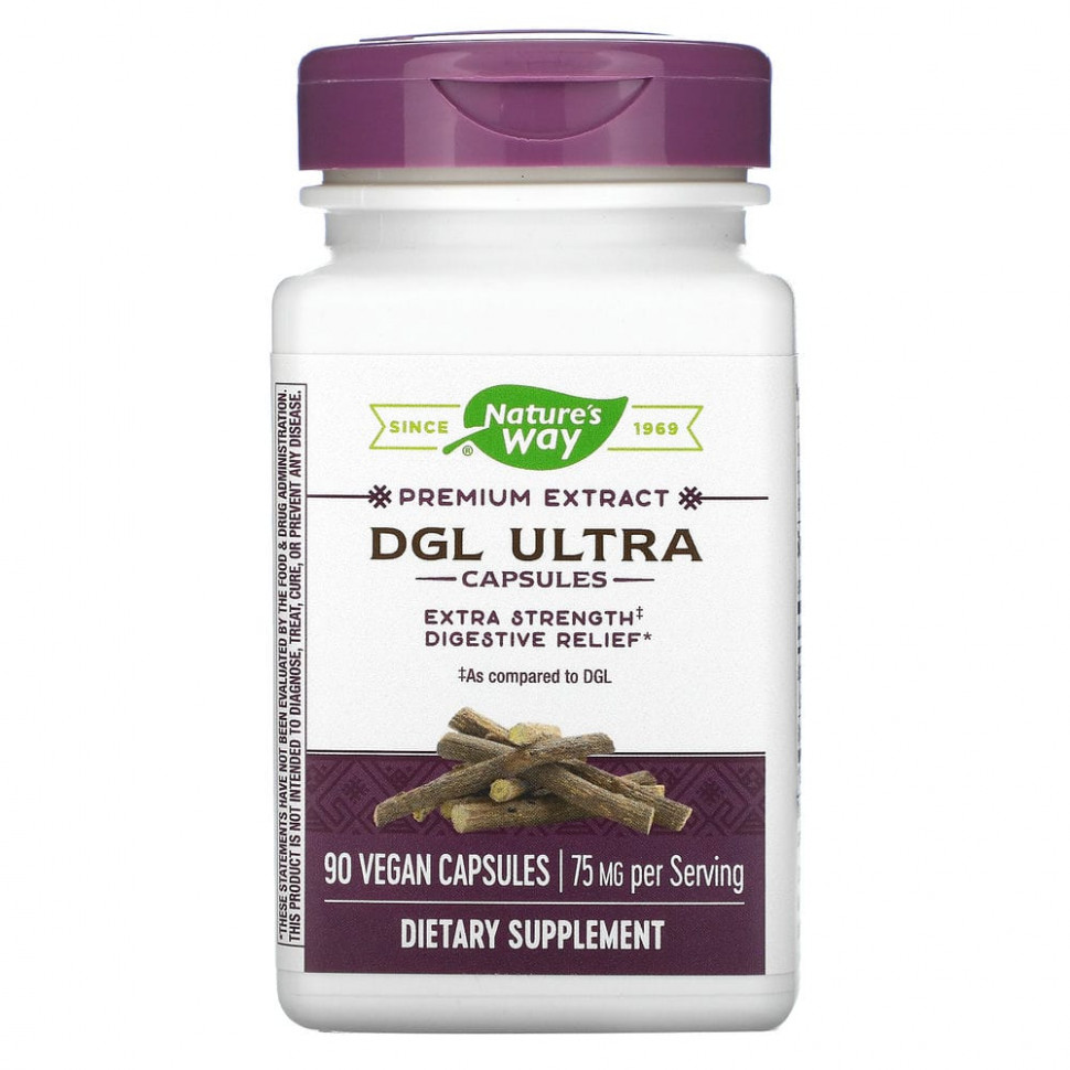   Nature's Way, DGL Ultra,  , 75 , 90      -     -,    