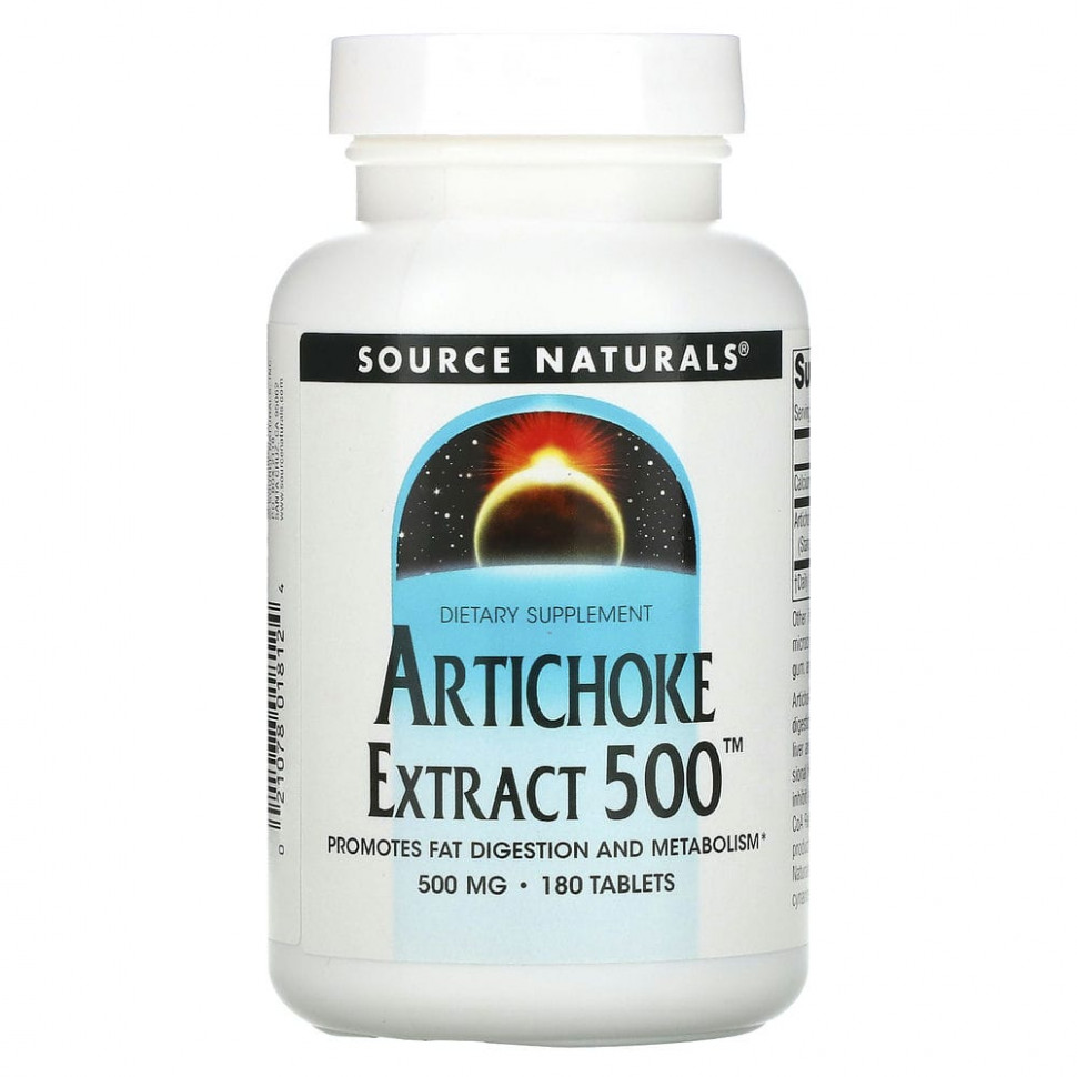   Source Naturals,   500, 180     -     -,    