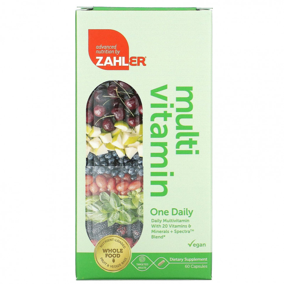   Zahler, One Daily,    ,  20    +  Spectra, 60     -     -,    