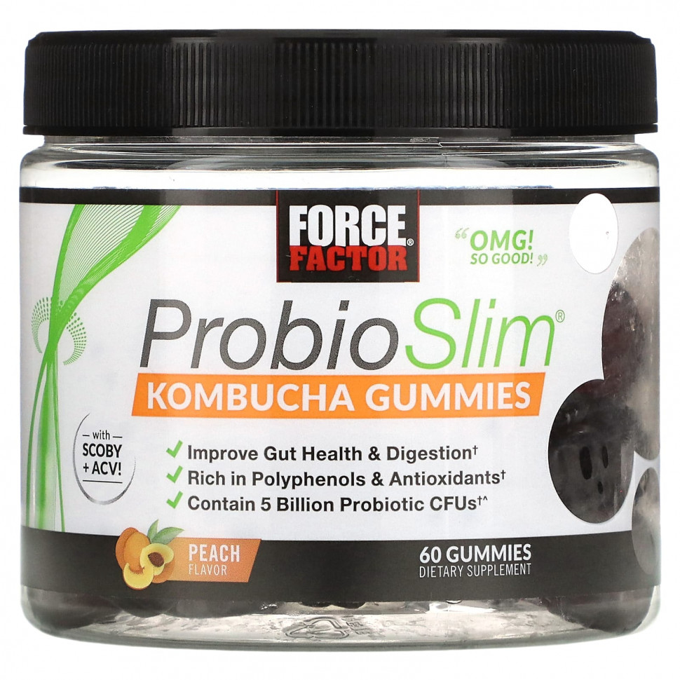   Force Factor, ProbioSlim,    ,  , 60      -     -,    