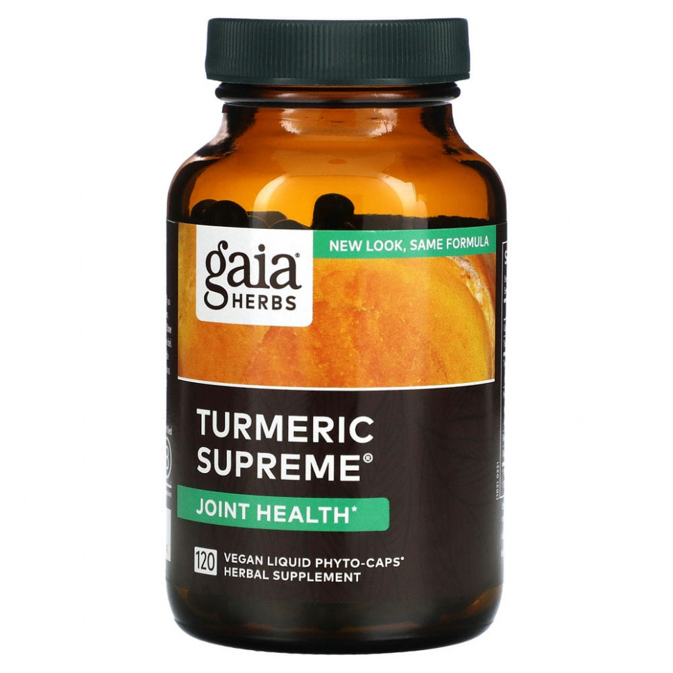   Gaia Herbs, Turmeric Supreme, , 120       -     -,    