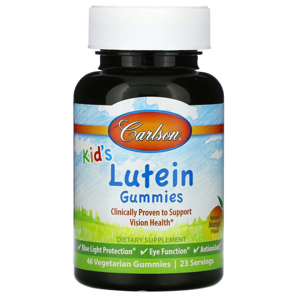   Carlson Labs, Kid's Lutein Gummies,  , 46       -     -,    