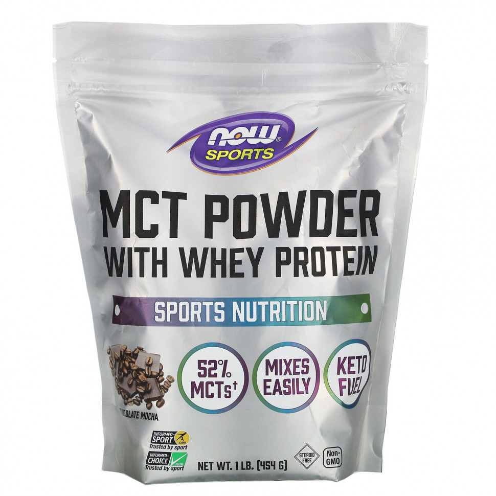   NOW Foods, Sports,  MCT   ,  , 454  (1 )    -     -,    