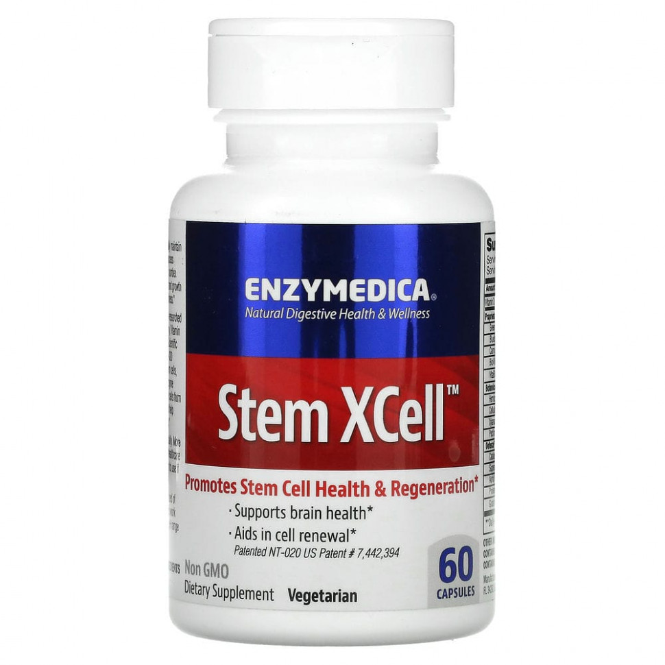   Enzymedica, Stem XCell, 60     -     -,    