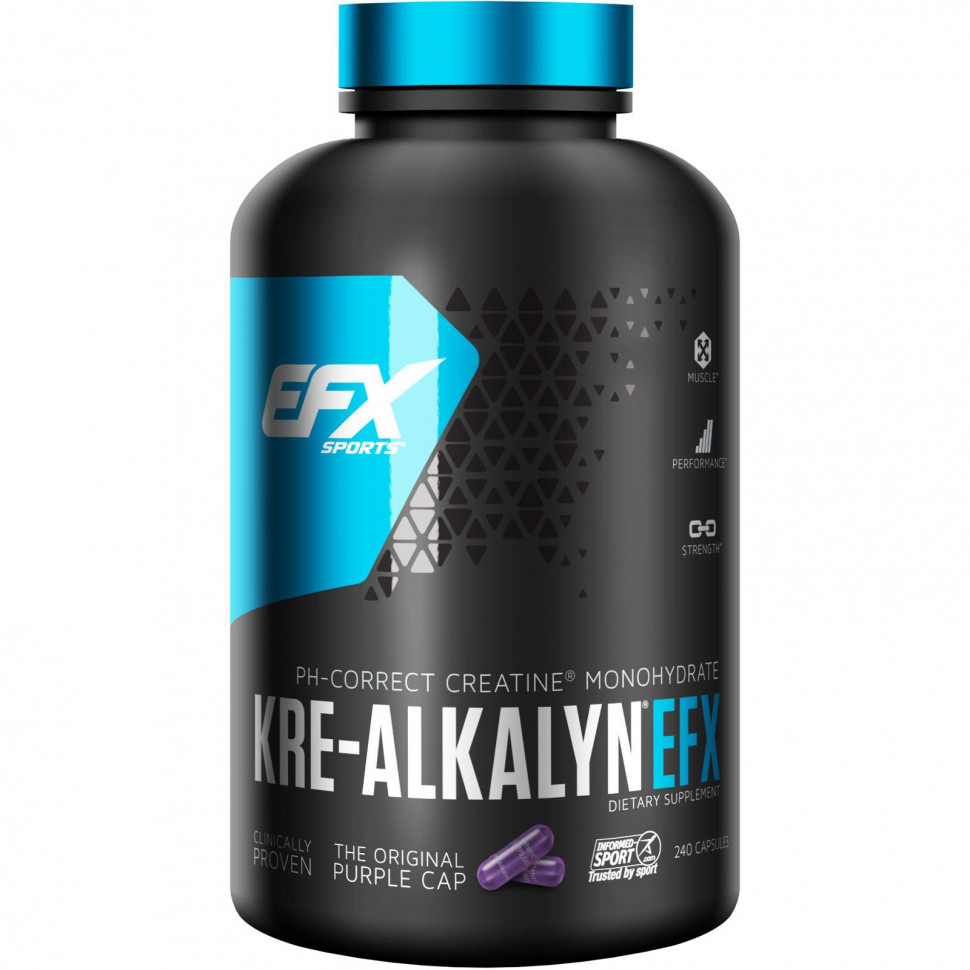   EFX Sports, Kre-Alkalyn EFX, , 240     -     -,    