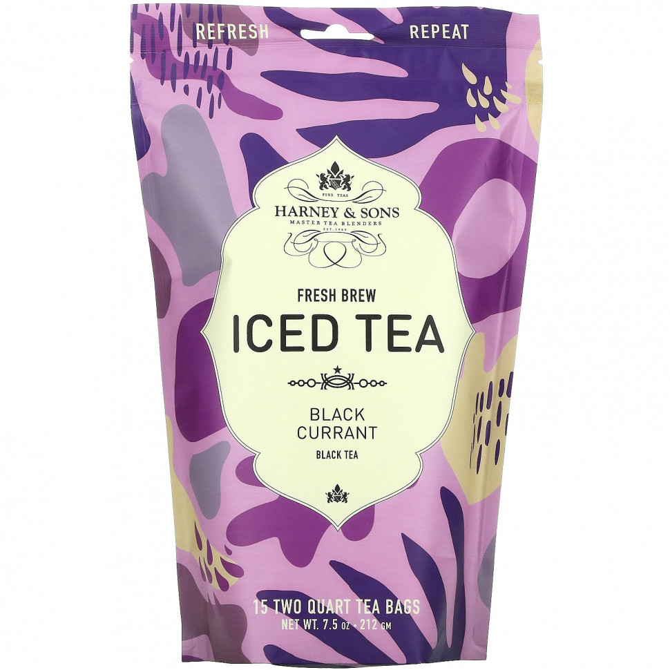   Harney & Sons, Fresh Brew Iced Tea,      , 15  , 212  (7,5 )    -     -,    