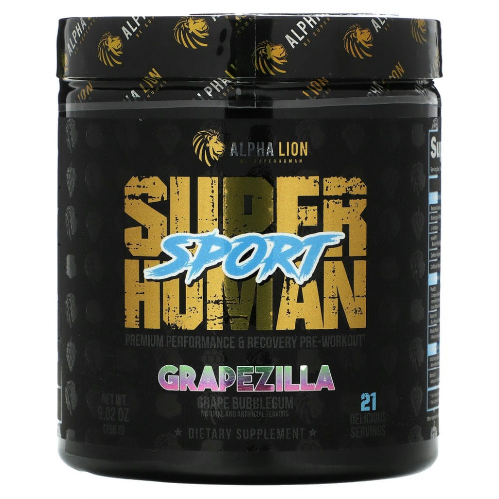   ALPHA LION, SuperHuman Sport, Grapezilla,  , 256  (9,02 )    -     -,    