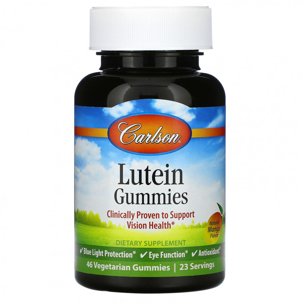   Carlson Labs, Lutein Gummies,  , 46       -     -,    