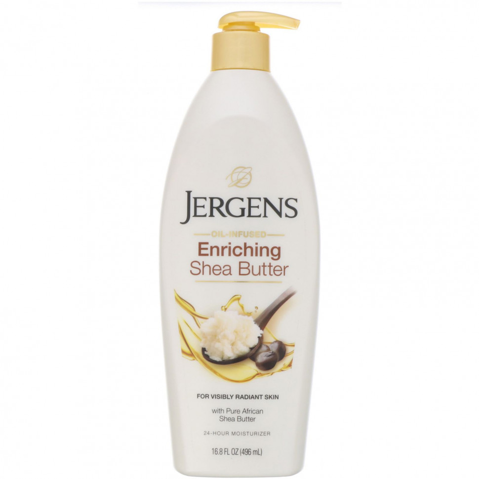   Jergens, Enriching Shea Butter,     , 496     -     -,    