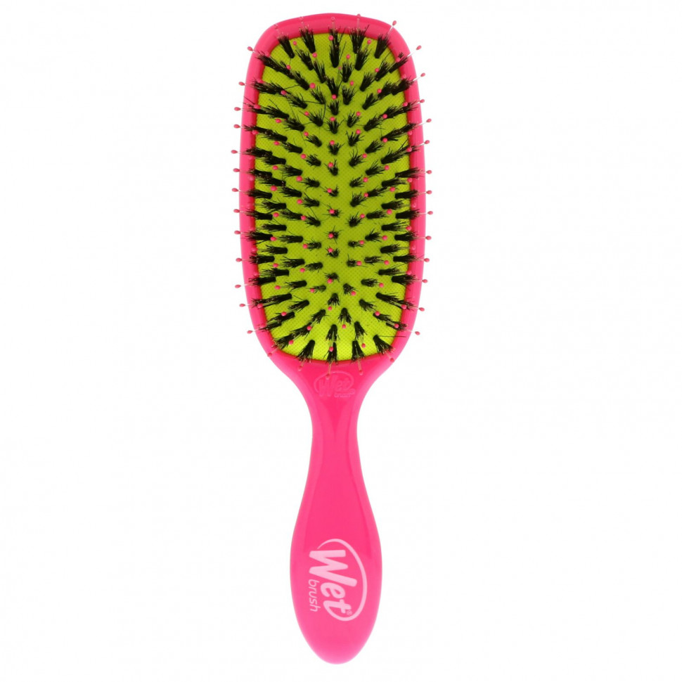   Wet Brush, Shine Enhancer Brush, Pink, 1 Brush    -     -,    