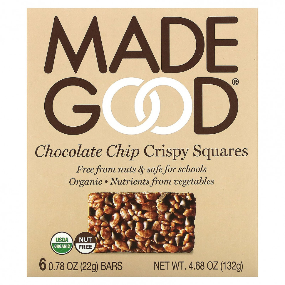   MadeGood, Crispy Squares,  , 6   22  (0,78 )    -     -,    