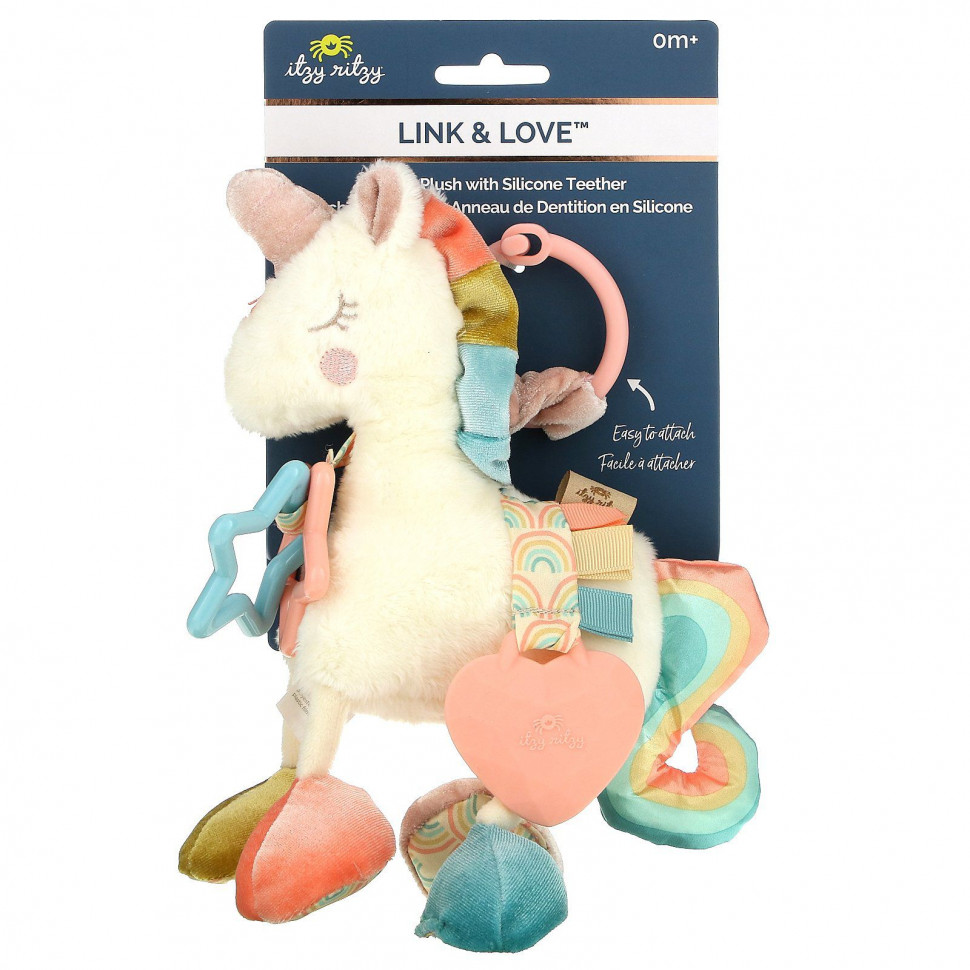   itzy ritzy, Link & Love, Activity Plush   ,    0 , Unicorn, 1     -     -,    