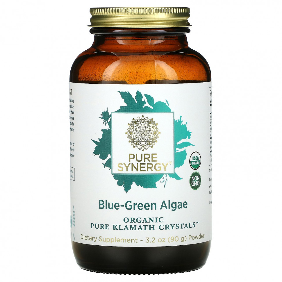   Pure Synergy, Blue-Green Algae, 3.2 oz ( 90 g)    -     -,    