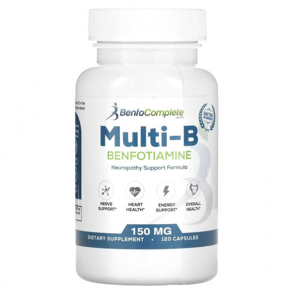   Benfotiamine Inc.,   Multi-B  , 150 , 120     -     -,    